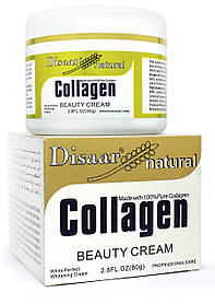 Колагеновий крем для обличчя  Disaar Natural Collagen Beauty Cream 100%, 80 г