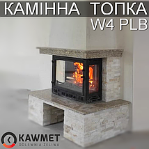 Камінна топка KAWMET W4 тристороння (14,5 kW), фото 3