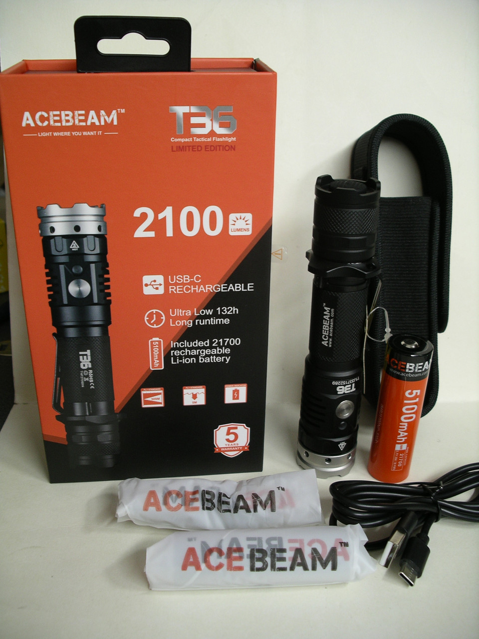 Фонарь Acebeam T36 Cree XHP35