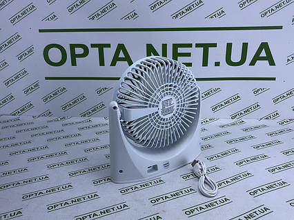 Вентилятор портативний 3 швидкості з вбудованим акумулятором F137