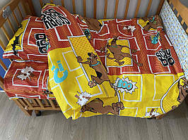 Дитяча постільна білизна в ліжечко - Скубі-ду