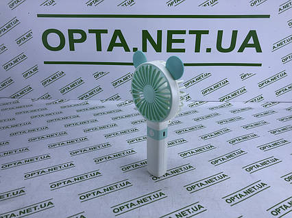 Ручний міні вентилятор портативний 3 швидкості з вбудованим акумулятором Mini Fan SQ2163C