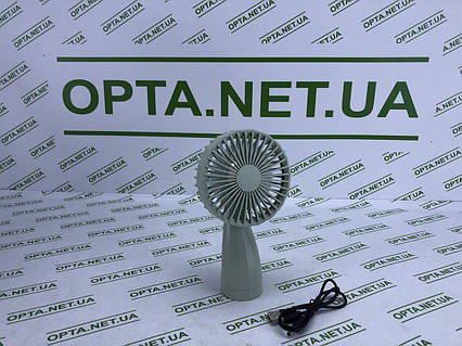 Портативний Вентилятор настільний 1 швидкість з акумулятором Fan Mini USB 6601