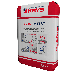 Кріс РМ Фаст / Krys RM Fast - ремонтна суміш для бетону швидкого часу схоплювання, уп. 25 кг