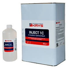 КРІС ІНЖЕКТ 1Сі / KRYS INJECT 1C - жорстка однокомпонентна поліуретанова ін'єкційна піна (к-т 11 кг)