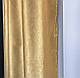 Готові штори із тканини блекаут софт кольору золото 150х270 (2 шт). Щільні штори на тасьмі блекаут у спальню, фото 4