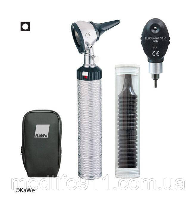 Набір із відоскопа й офтальмоскопа EUROLIGHT C10/E10, KaWe, фото 1