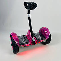 Сигвей Ninebot Mini колеса 10.5 Bluetooth рожевий космос-найнбот міні, фото 3