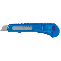 Нож канцелярский JOBMAX 18 мм пластиковый корпус