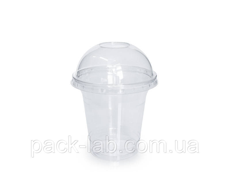 Пластиковий стакан ПЕТ 300 мл без кришки