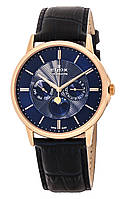 Мужские часы Edox Les Bemonts Moon Phase Complication 40002 37R BUIR