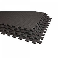 Коврик под тренажер LiveUp Eva Inter-Lock Mat 60х60х1,2 см (LS3259) Black