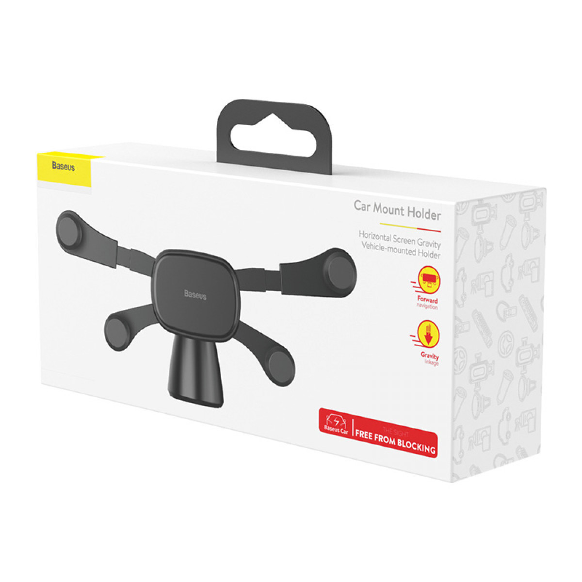 Holder Baseus Horizontal Screen Gravity Vehicle-mounted/SUYL-HP01