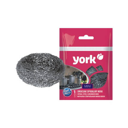 Мочалка кухонні спіральна York MINI 1шт, фото 1