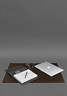 Накладка на стол руководителя - Кожаный бювар 1.0 (12 цветов на выбор)