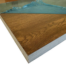 Сендвіч панель 32 мм "Золотий Дуб" одностороння, м.кв.