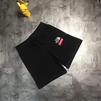 Чоловічі Шорти Supreme чорні Бриджі з принтом Supreme Суприм Капрі спортивні з кишенями Супрем
