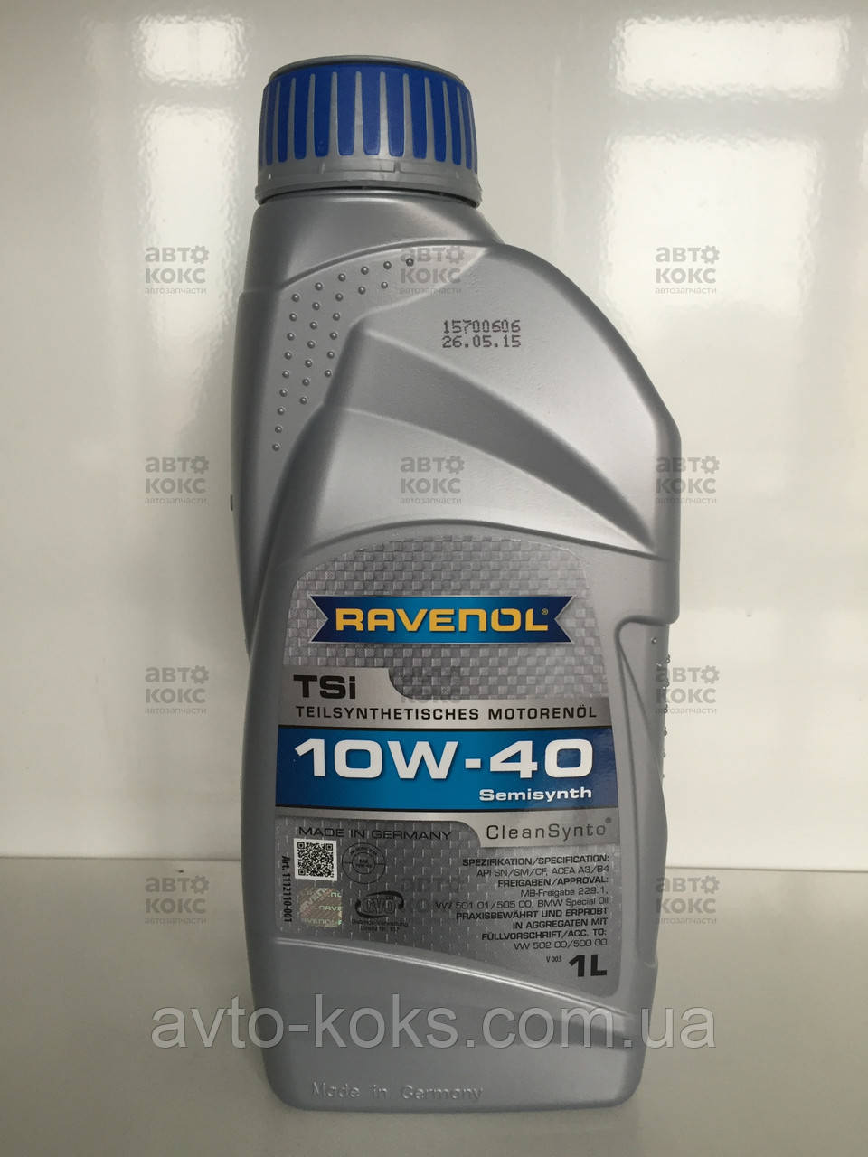 Олива моторна п/синтетична 10W40 TSI (1L) Пр-во Ravenol. - фото 1 - id-p220513133