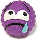 Іграшка для собак м'яч-смайлик з пищалкою 6,5 см Croci, фото 4