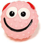 Іграшка для собак м'яч-смайлик з пищалкою 6,5 см Croci, фото 2