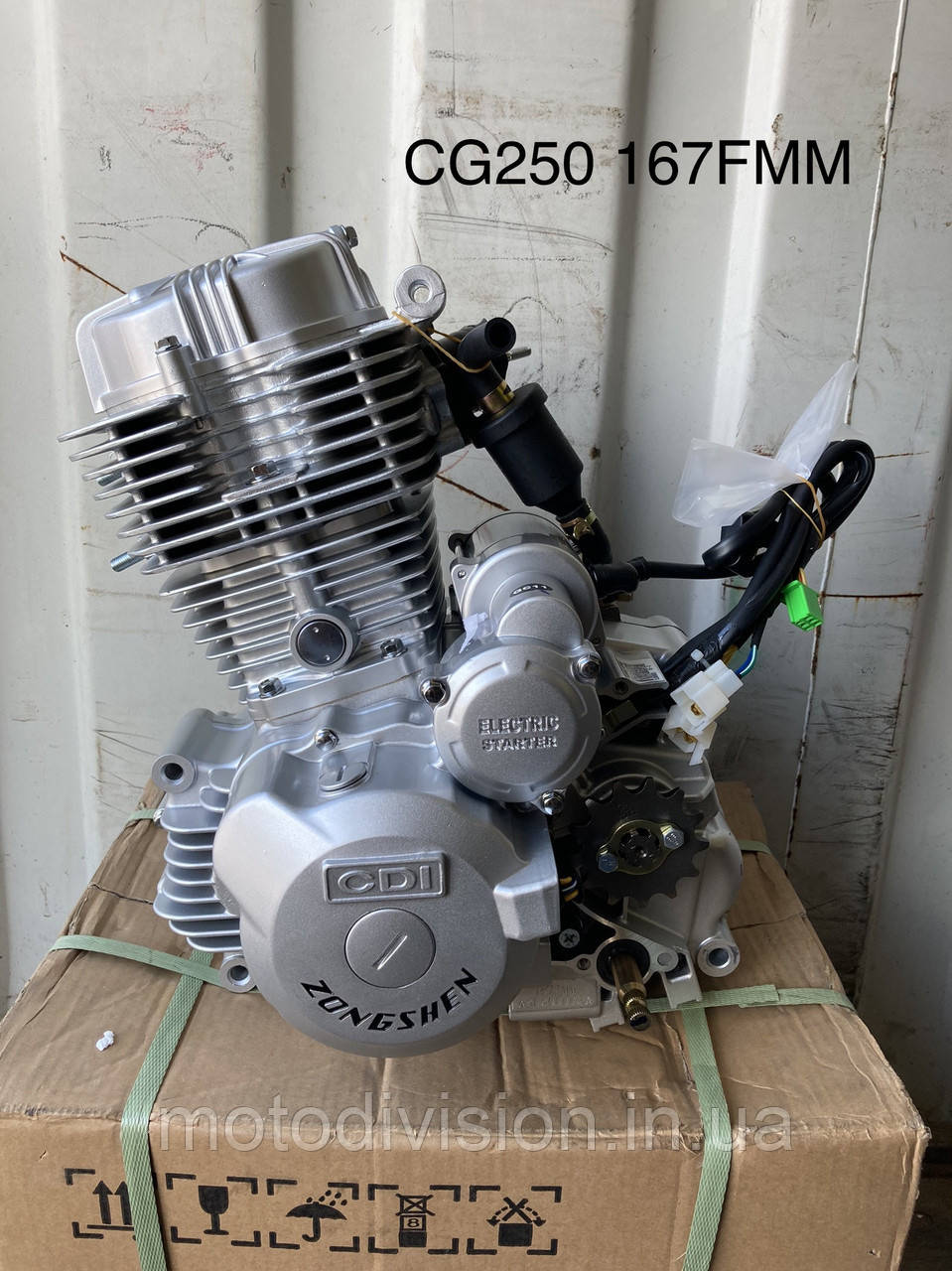 Двигатель, мотор ZONGSHEN 250CGB (167FMM) (ID#1455424910), цена: 24200 ...