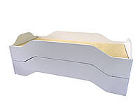 Ліжко дитяче 1400*600*300 мм. Ліжко односпальне для дитячого садка, дошкільних закладів ЛДСП.