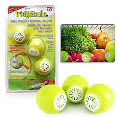 Кульки в холодильник 3 шт для видалення запаху Fridge Balls 150708