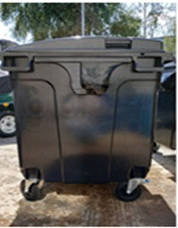 Контейнер пластиковий ТМ "SULO" 1100 л з плоскою кришкою., фото 4