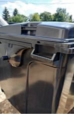 Контейнер пластиковий ТМ "SULO" 1100 л з плоскою кришкою., фото 5