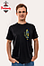 Чоловіча футболка  з вишивкою Квітуча Україна, фото 2