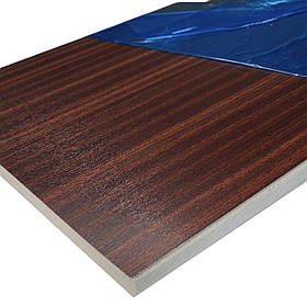 Сендвіч панель "Махагоні" двостороння (1300х3000х32мм)