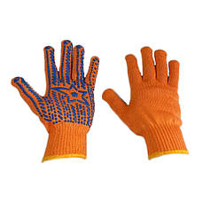 Рукавички робочі ХБ із ПВХ точкою "Зірка"