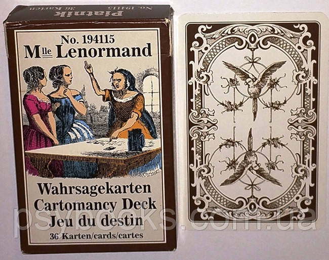 Mlle Lenormand Piatnik — ґаджеальні картки Таро "Мадам Ленорман" (1941)