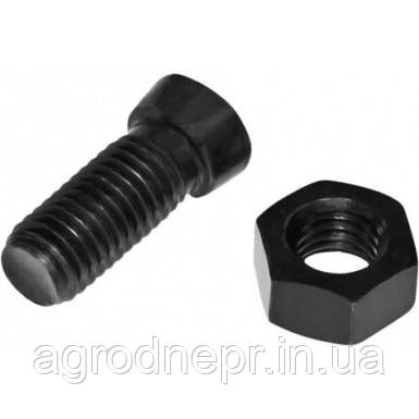 KK013228R Спецболт 1199D М12х40 (12.9) з конічною голівкою і двома лысками з гайкою 523732, фото 1