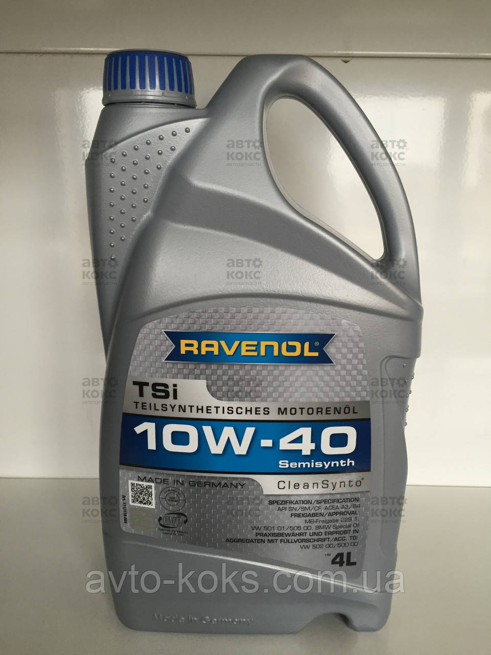 Масло моторное п/синтетическое Ravenol 10W40 TSI (4L) - фото 1 - id-p220537308