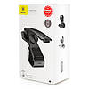 Автотримач для смартфона Baseus Mouth Car Mount, Black (SUDZ-01), фото 8