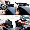 Автотримач для смартфона Baseus Mouth Car Mount, Black (SUDZ-01), фото 11