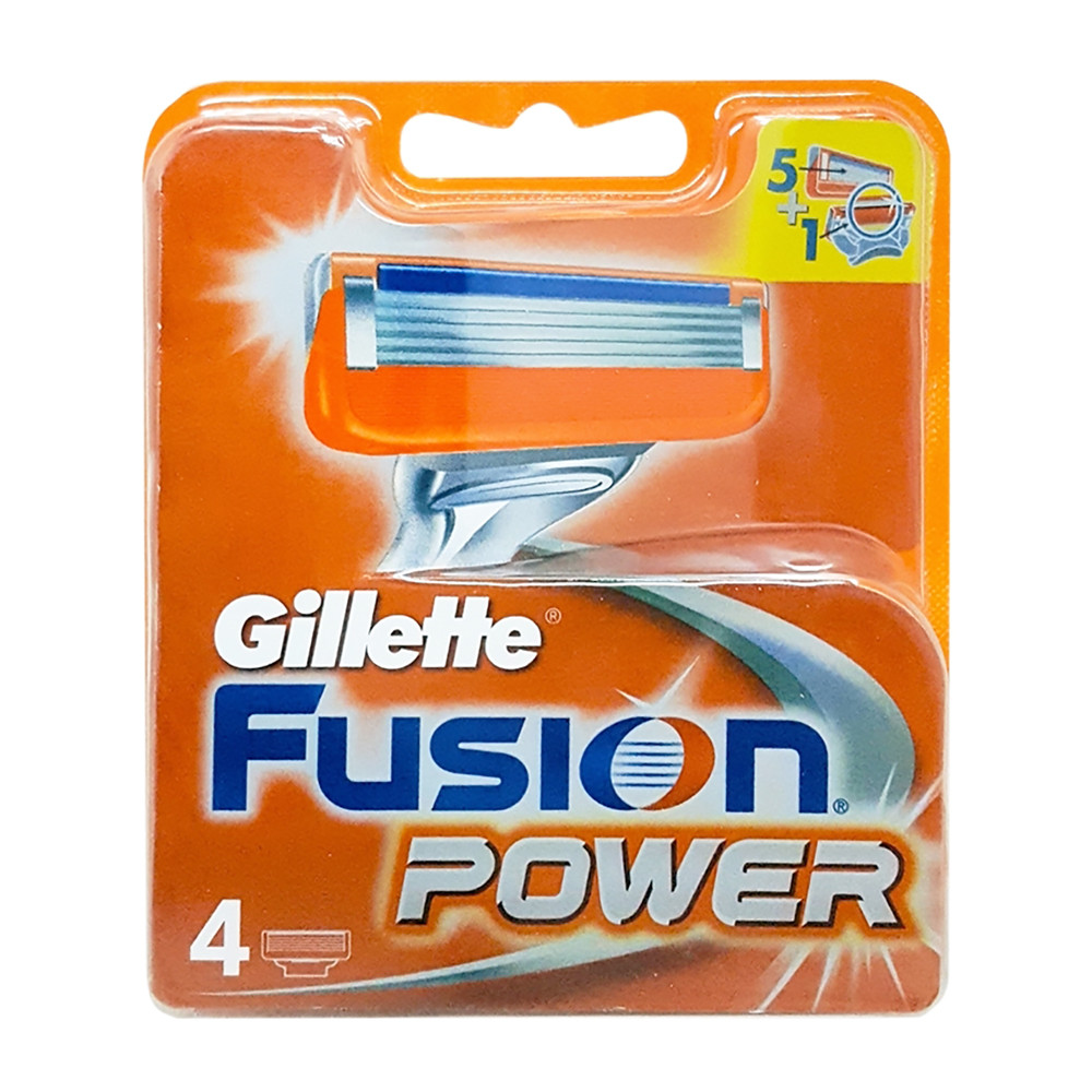Змінні картриджі Gillette Fusion 5 Power 4 шт (7702018877591)