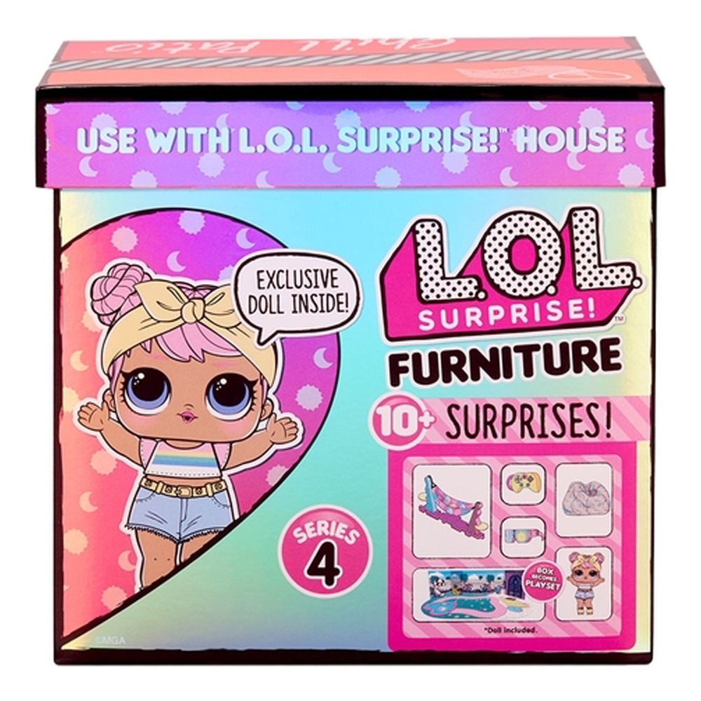 Ігровий набір з лялькою серії "Furniture", Леді-Релакс на відпочинку L.O.L. Surprise (6900006566040)