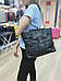 Чорна жіноча сумка з екошкіри B.Elit E20-88, фото 5