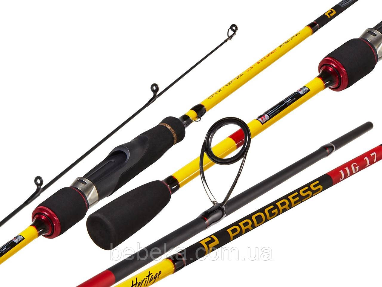 Вудилище спінінгове Lucky John Progress JIG V2 17 4-17/2.12(6'11") (LJPJ2-6112MLMF), фото 1