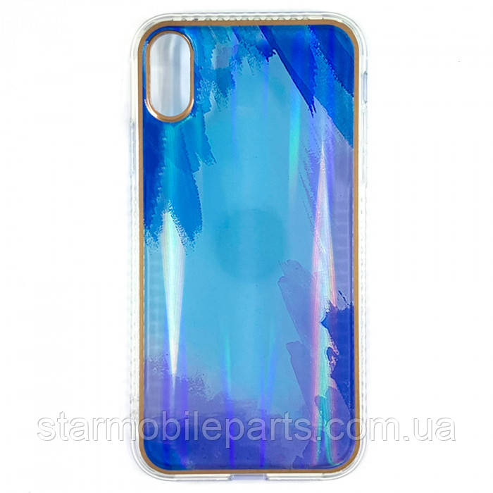 Чохол-накладка Wave Style 2021 для iPhone XR синя