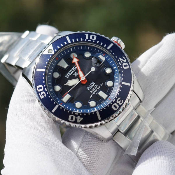 Seiko SNE549P1 PADI Solar Divers Special Edition Blue Dealer Time 661570327