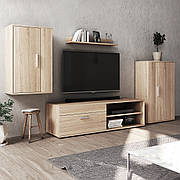 Меблева стінка Berno Accord, колір дуб сонома