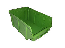 Ящик-лоток 702 СТАНДАРТ 155х100х75 мм пластиковий зелений