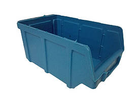 Ящик лоток 702 СТАНДАРТ 155х100х75 мм пластиковий синій