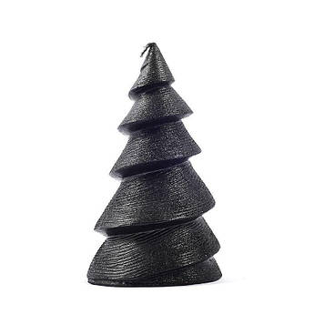 Свічка у формі ялинки в чорному кольорі Maison