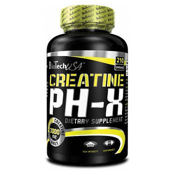 Креатин BioTech Creatine pH-X (210 caps)