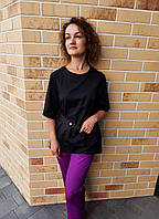 Оригінальна, модна, незвичайна медична жіноча куртка, куртка для косметолога "Яніна", р.42-58