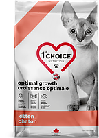 1st Choice Kitten Optimal Growth Сухий корм для кошенят  1.8 кг